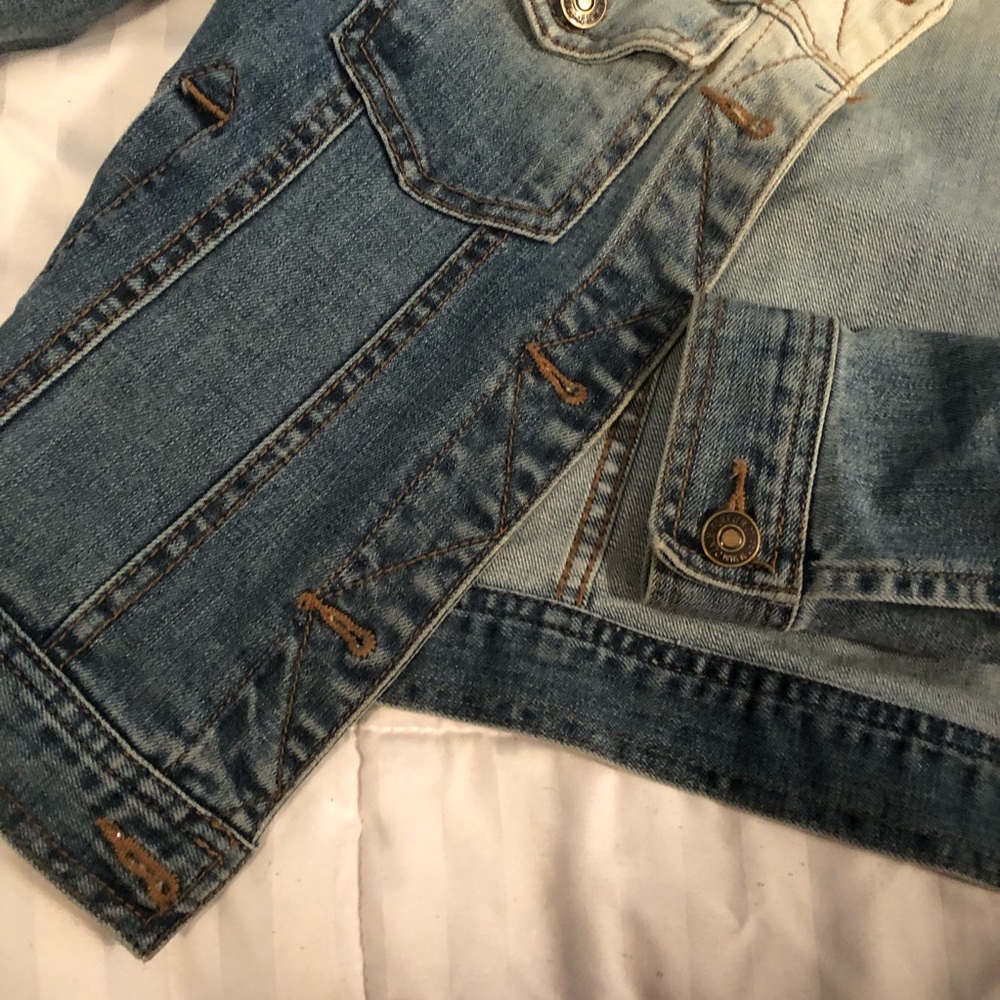 Ombré jean jacket from forever 21